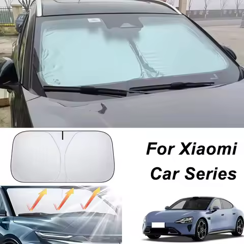 Car Front Windshield Sunshade For Xiaomi SU7 SU7L YU7 YU7GT SU7 Max YU9 Pro Ultra UV Protection Sun