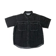 KEMEJA Denim shirt 8 seconds y2k depopy2k depopseller city boy street wear oversize shirt boxy shirt