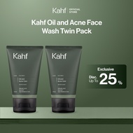 Kahf Oil and Acne Face Wash Twin Pack