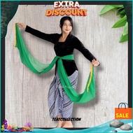 3 Meter Adult Dance Shawl Adult Dance Sampur/ Dance Shawl Sampur/ 300 X 35 Cm Ready to Ship