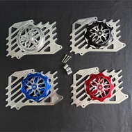 CNC 4val water tank cover with rotating radiator fan full CNC dart tip installed for SH,VARIO, AB, L