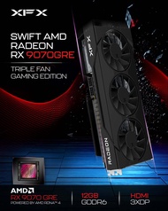 XFX Swift AMD Radeon RX 9070GRE Triple Fan Gaming Edition 12GB GDDR6 AMD RDNA 4 GPU