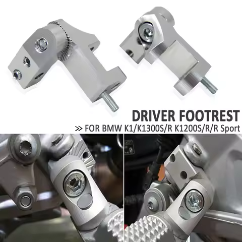 NEW Motorcycle Foot peg For BMW K1 K1300R K1300S K1200S K1200R K1200R Sport K 1300 S R K 1200 R S Pa