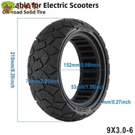 [LAYE]9x3.0 For Electric Scooter Solid Tire - Stable Grip on Various Road Surfaces
