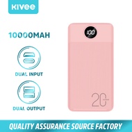 KIVEE พาวเว่อร์แบงค์ แบตสำรอง 20000mAh power bank ของแท้ 100% มาตรฐาน มอก. แบตเตอรี่สำรอง พาวเวอร์แบงค์ พาวเวอร์แบง Power bank พาเวอร์แบงค์ LED digtal display for Huawei/iPhone/OPPO/Realme/VIVO/Samsung Model no.PT201P