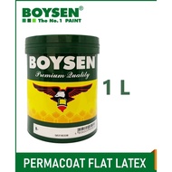 Boysen Flat Latex White 1 Liter • DCA Commercial •