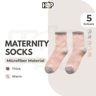 Maternity Socks Mummy Maternity Stoking Terapi Stoking Pantang Socks Furry Socks for Maternity Thick