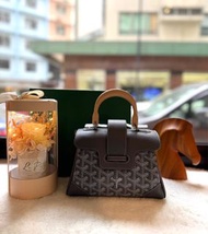 💕門市地舖-需要預約💕 Goyard mini 灰色西貢包
