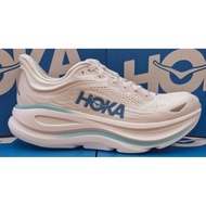 Hoka One One Men Bondi 9 White/ Hoka Blue Men Running Shoes 1162011 WKB New Box