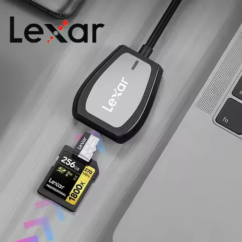 Lexar Card Reader Original Micro USB 3.2 Type C To SD Micro SD TF Adapter Accessories OTG Cardreader