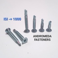 SELF DRILLING SCREW FLAT 8x25 / SDS FH 8x25 / SDS