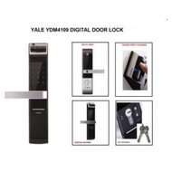 YALE YDM 4109 Roller Lacth Fingerprint Digital Door Lock (Free Luggage Padlock)