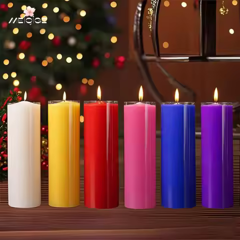 5x16cm Jumbo Emergency Candles Extra Thick 60Hour Burn Time for Power Outage Greenhouse Heating Bulk