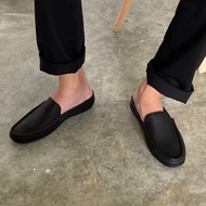 COSMOS SHOES รองเท้าหนังแบบสวม รุ่น MULE CHAMOIS