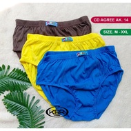[3pcs] Cd AGREE KIDS AK 014 / AK 23| Agree kids panties| Wf store children's underwear