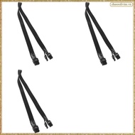 [K O G X] 3X 8 Pin GPU Power Cable, 8 Pin PSU Male to 6+2 Pin PCIe Male Cable, Graphics Card Power C