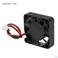 Printer CPU Cooler 3D Cooling Fan Computer Portable  Fan Plastic Cooling Computer Cabinet, 2510, 12V huiteni