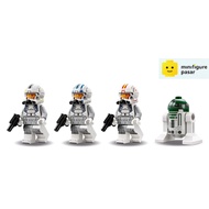 sw1399 sw1400 sw1401 sw1402 Lego Star Wars 75402 - Clone Trooper Pilot Odd Ball Captain Jag R4-P44 M