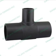 Fitting Tee - Tee Reducer Buttfusion Hdpe 63mm x 50mm/ 2 x 11/2" inch