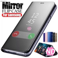 Samsung GALAXY A01 A2 CORE A11 A21S A31 A51 A71 Flip Cover Mirror Stand Smart View Auto Lock Ndshop id