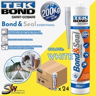 TEKBOND 1CTN / 24 X 280ML Bond & Seal Everything Bond and Seal Everything [White Color] #Adhesive #M