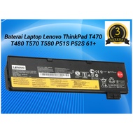 Baterai Laptop Lenovo ThinkPad T470 T480 T570 T580 P51S P52S 61+ Original