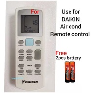 Air Cond Remote Control For DAIKIN Replacement (NEW) Free Battery