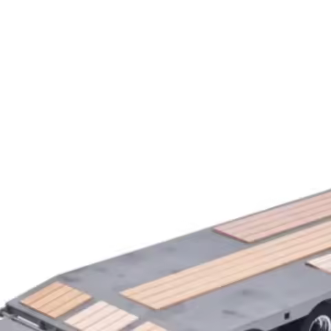 Metal RC Trailer Plate 887.6*190*78Mm Remoted Model For Lesu Tamiyaya 1/14 RC Truck Model Toucan Car