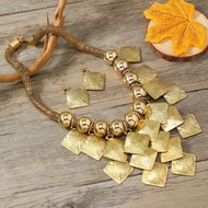 Exaggerated Diamond Vintage Necklace Fashion Necklace Necklace