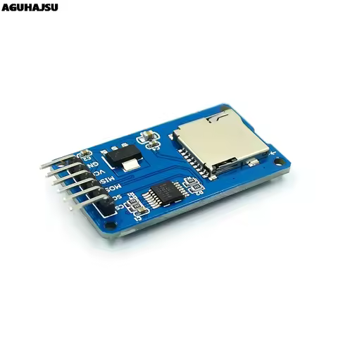 1pcs/lot Micro SD card mini TF card reader module SPI interfaces with level converter chip for ardui