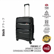 Samel Japanese Concept Expandable Anti-Theft Zipper Luggage (24") FGD383