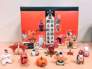 Kenelephant【正版現貨】日本盒玩 扭蛋 轉蛋～日本鄉土-紅 大全套～日本小物 食玩 景品 台灣未上市