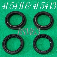 1 set Shock seal + Dust Seal 41-54611 & 41-54-13 Shock Seal/ Usd Vixion Motogp Dcr Nui Delkevic Scar