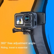 Ruigpro 360 độ xoay Ba lô kẹp gắn giá gắn kẹp + kẹp điện thoại cho gopro insta360 DJI và các camera