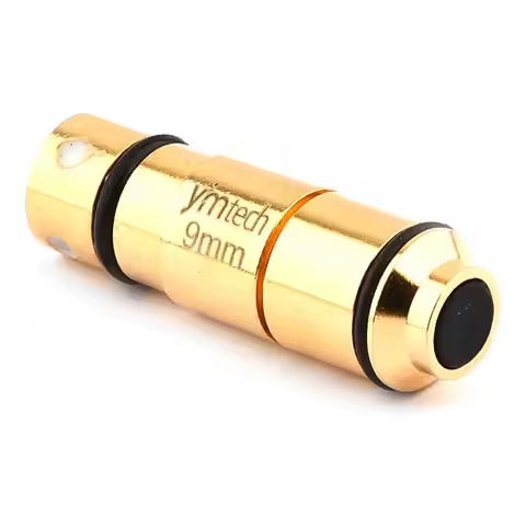Laser Training Bullet 9mm Luger Para 9x19mm, Laser Bullet Tactical Red Dot for Dry Fire Training Las