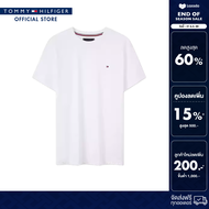 Tommy Hilfiger เสื้อยืด ผู้ชาย รุ่น MW0MW34899 YBR - สีขาว