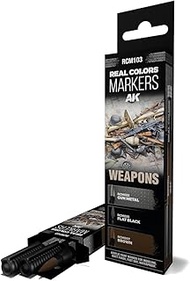 AK REAL COLORS MARKER SET RCM103 WEAPONS (3pcs)
