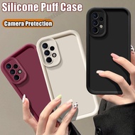 For Samsung Galaxy Jump 5G 6.5 inch SM-A326K Micro-matte Anti-Fingerprints Soft Silicone Step Cover 