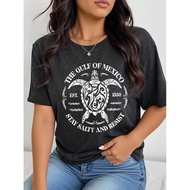 Women T-Shirts Gulf Of Mexico Shirt, Vintage Gulf Of Mexico Since 1550 Shirt, Gulf Of Mexico Tee, Me