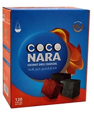 Coco Nara Coconut Shell Hookah Charcoals 120 Count by Coco Nara 120