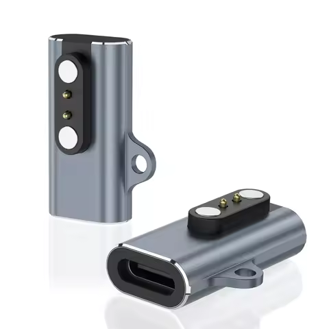 Type C to 2 Pin 2.84mm Spacing Conversion Adapter For SW023 SW021 Charging Connector Head For UMIDIG