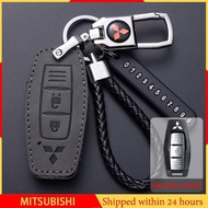 Mitsubishi Triton GLS 2024 Outlander Pajero Xpander Leather Key Case Cover Accessories