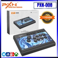 PXN 008 Arcade Stick Fight Stick Game Controller Joystick Green Axis Mechanical Buttons USB Wired