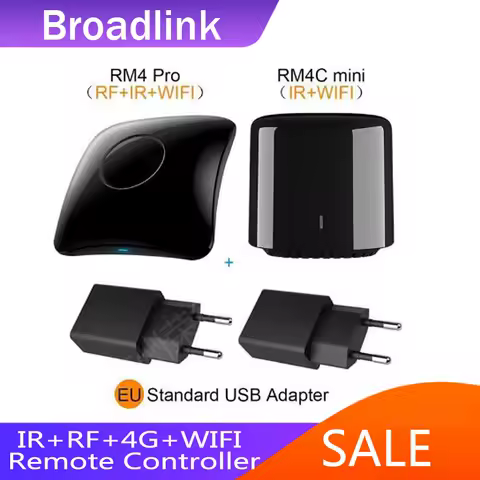 Broadlink RM4 Pro Bestcon RM4C Mini Universele IR Rf Afstandsbediening Compatibel Alexa Google Assis