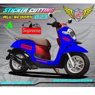 Selling STICKER STRIPING LIS Variation CUTTING STICKER SUPREME For HONDA ALL Moslem -023