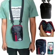 Tas Slempang Pria Dompet Hp Gantung Leher Hanging Wallet Tas Handphone