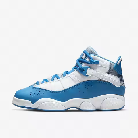 Nike Authentic Air Jordan6 Rings AJ6 Women's GS Youth Basketball Shoes DM8956-100