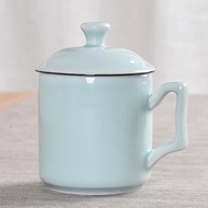 Longquan Drinking Tea Cup Office Cup Boss Household Tea Cup Celadon Office Water Cup Tea Cup Ceramic