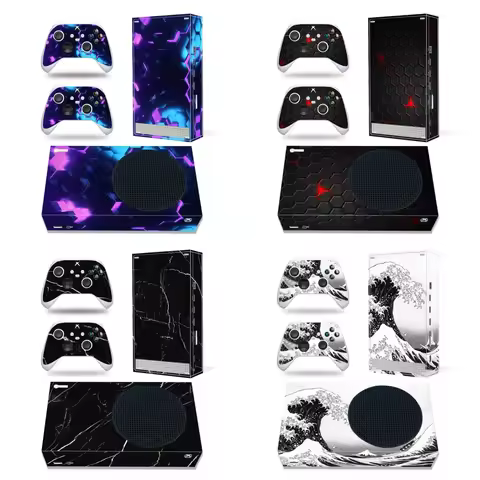 For Xbox Series S Skin Sticker Decal Cover Wrap for Xbox Series S Console and Wireless Controller
