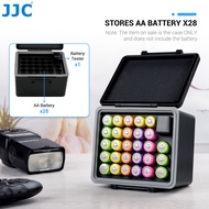 JJC 18650 AA AAA Battery Organizer Storage Case Battery Case Portable for 18650 AA AAA Batteries Wat